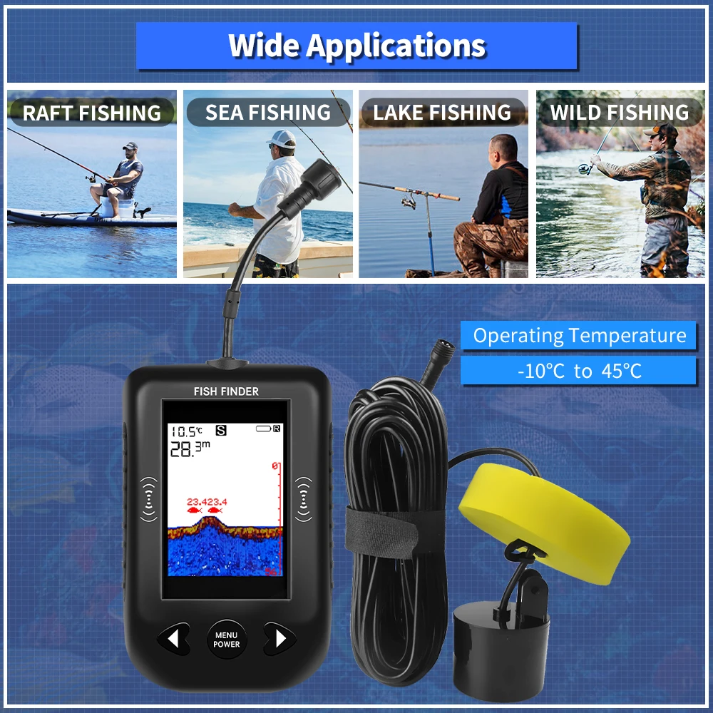 Erchang XF03 Fish Finders 45 D - Fish Finder Portable review and price